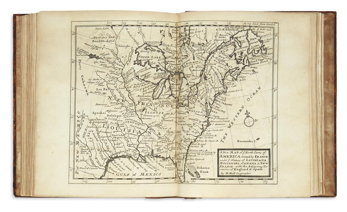 MOLL, HERMAN. Atlas Minor: Or a New and Curious Set of Sixty Two Maps,